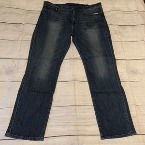Levis 511 Slim Fit Mens Size 40x32 Tapered Denim Blue Jeans